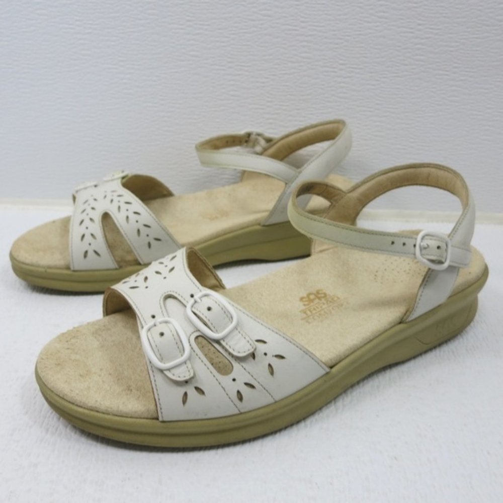 SAS Strap Leather Slingback Sandals Tripad Comfort Women's Footwear Sz 9.5 WW